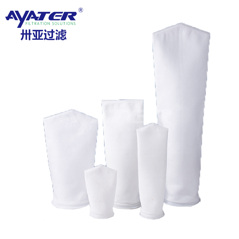 1號(hào)2號(hào)PE液體濾袋水濾葡萄酒離心機(jī)鋼環(huán)聚酯液體滌綸過濾袋